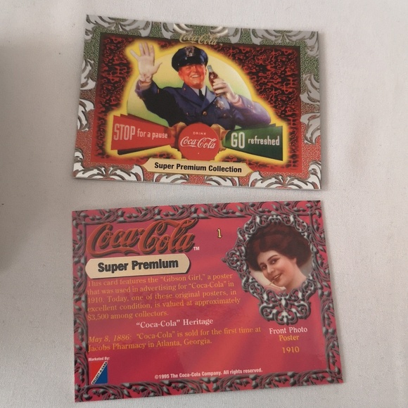 Coca-Cola 1995 Trading Cards, Number 1-58 Plus Checklist Foil & Full Colour - Picture 3 of 7